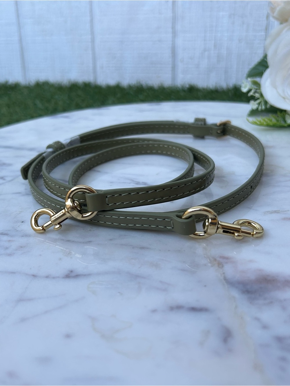 MARC JACOBS Olive Green Crossbody Strap for Women/new